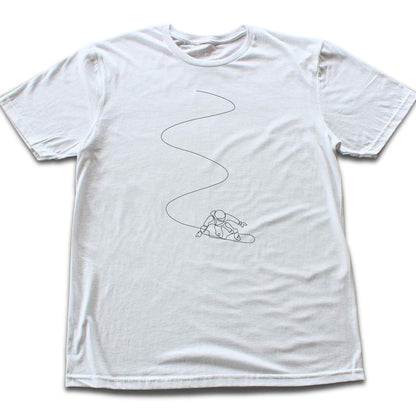 Snowboarder Slalom Art T-shirt
