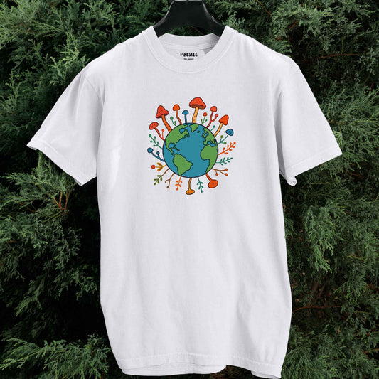Mushrooms Earth T-shirt