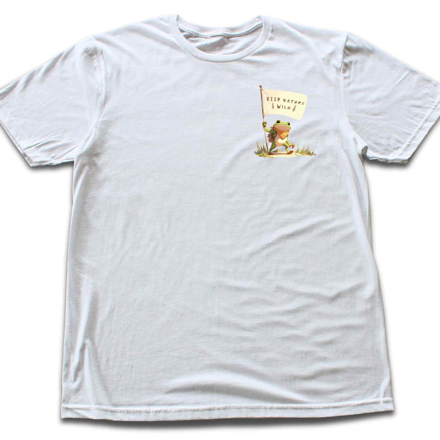 Keep Nature Wild, Frog T-shirt
