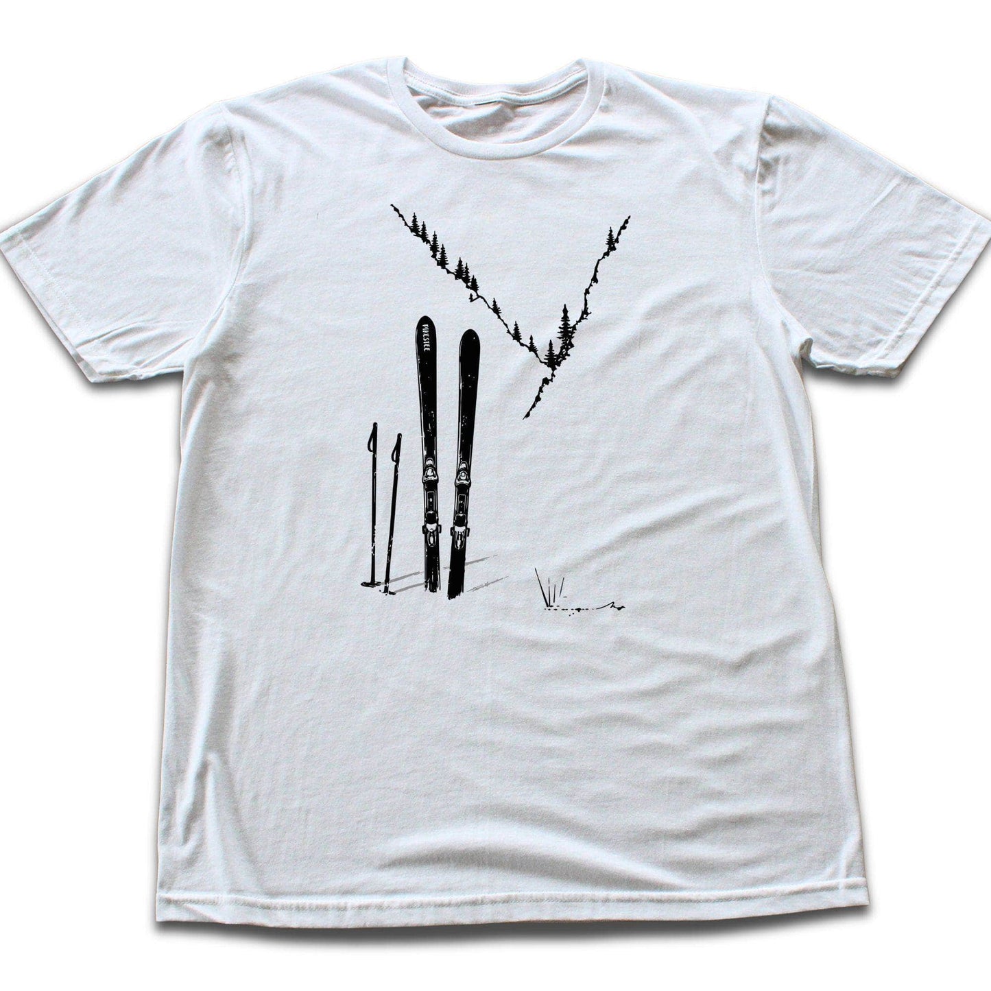 Minimalist Ski View T-shirt