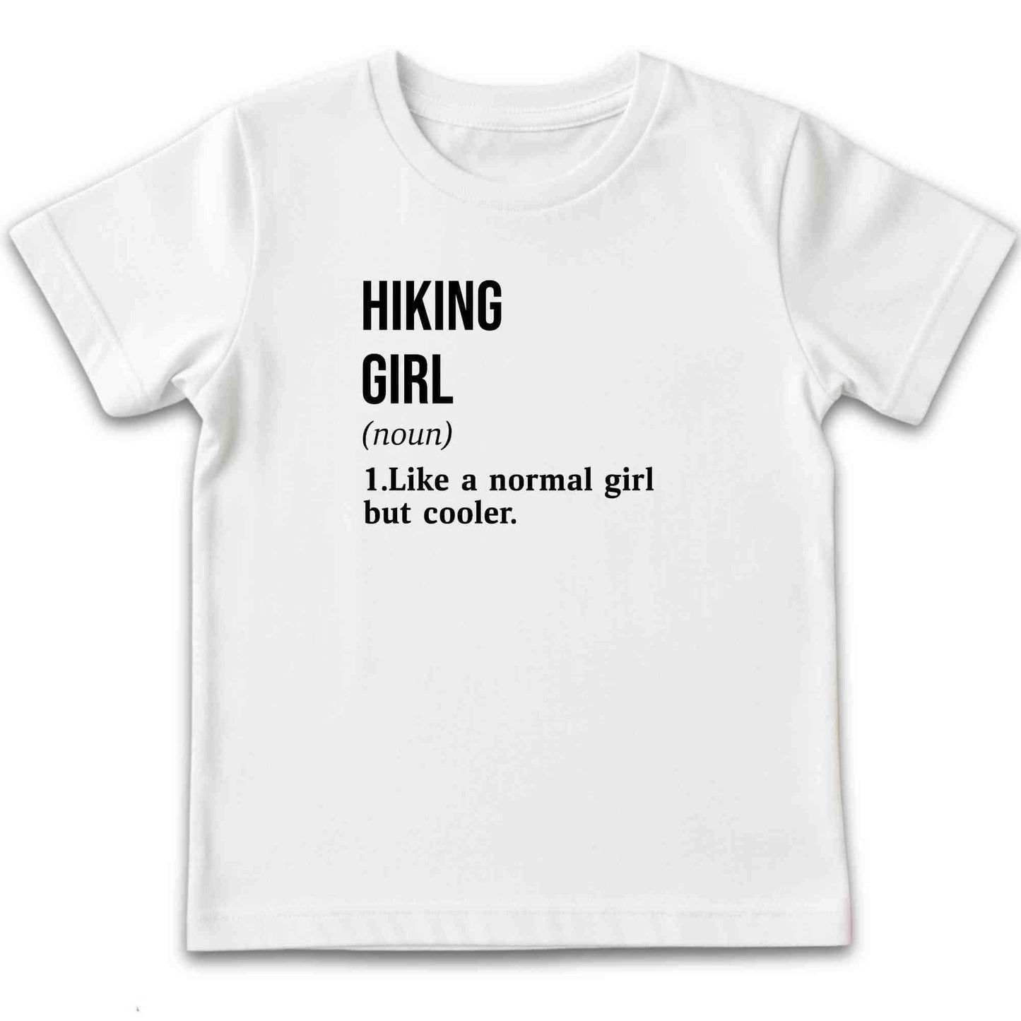 Hiking Girl Kids T-Shirt