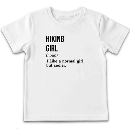 Hiking Girl Kids T-Shirt