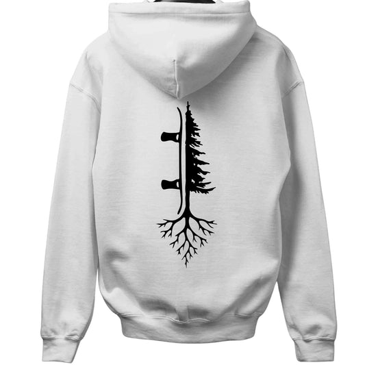 Snowboard Tree Back-Print Hoodie