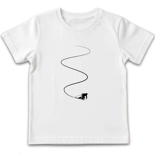 Ski Slalom Kids T-Shirt