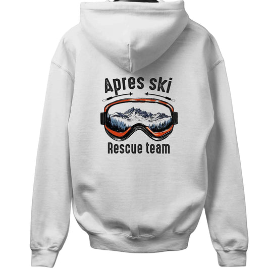 Apres Ski Rescue Team Back-Print Hoodie