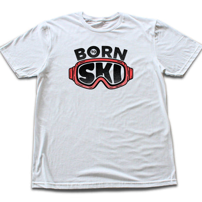 Born To Ski Mask T-shirt