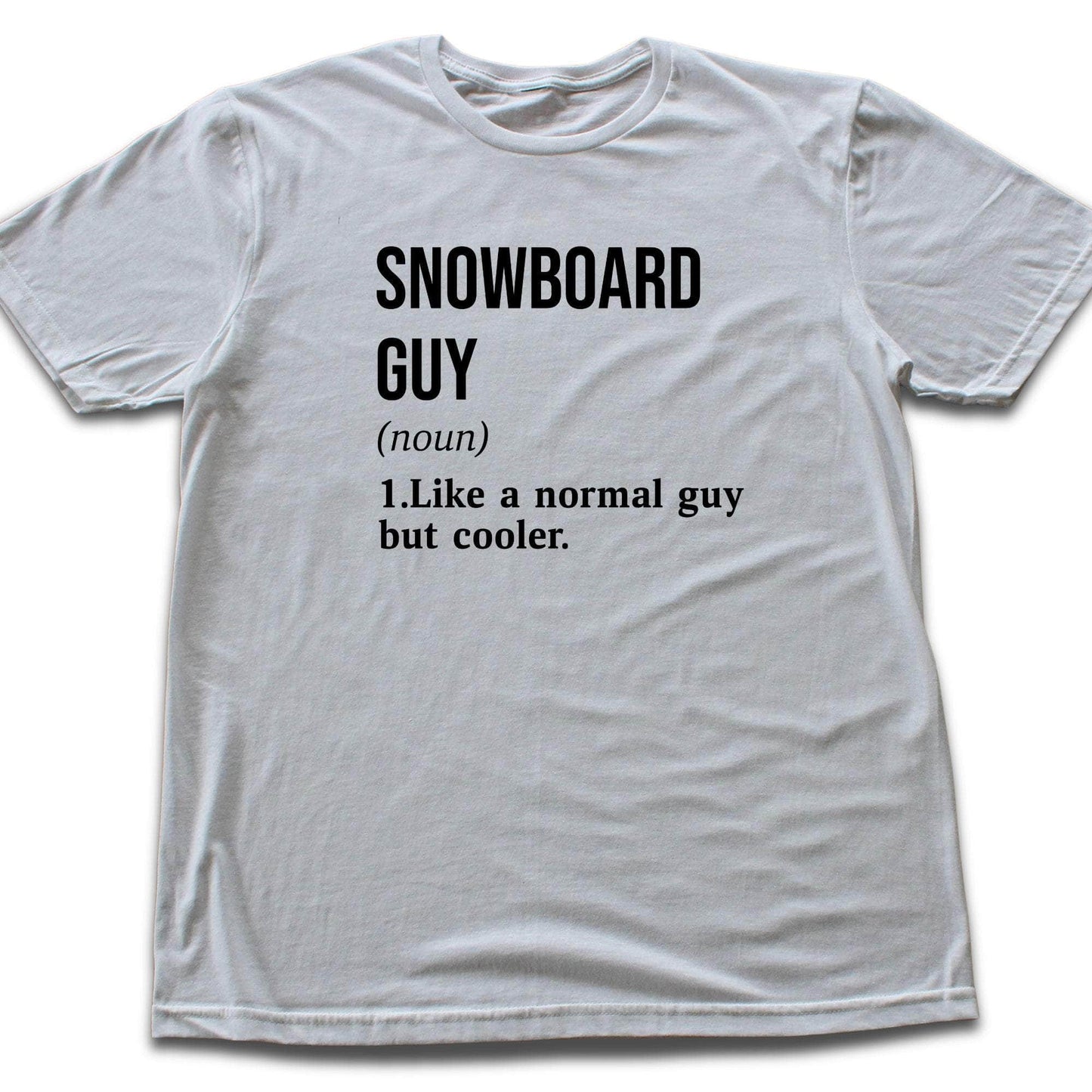 Snowboard Guy Definition T-shirt