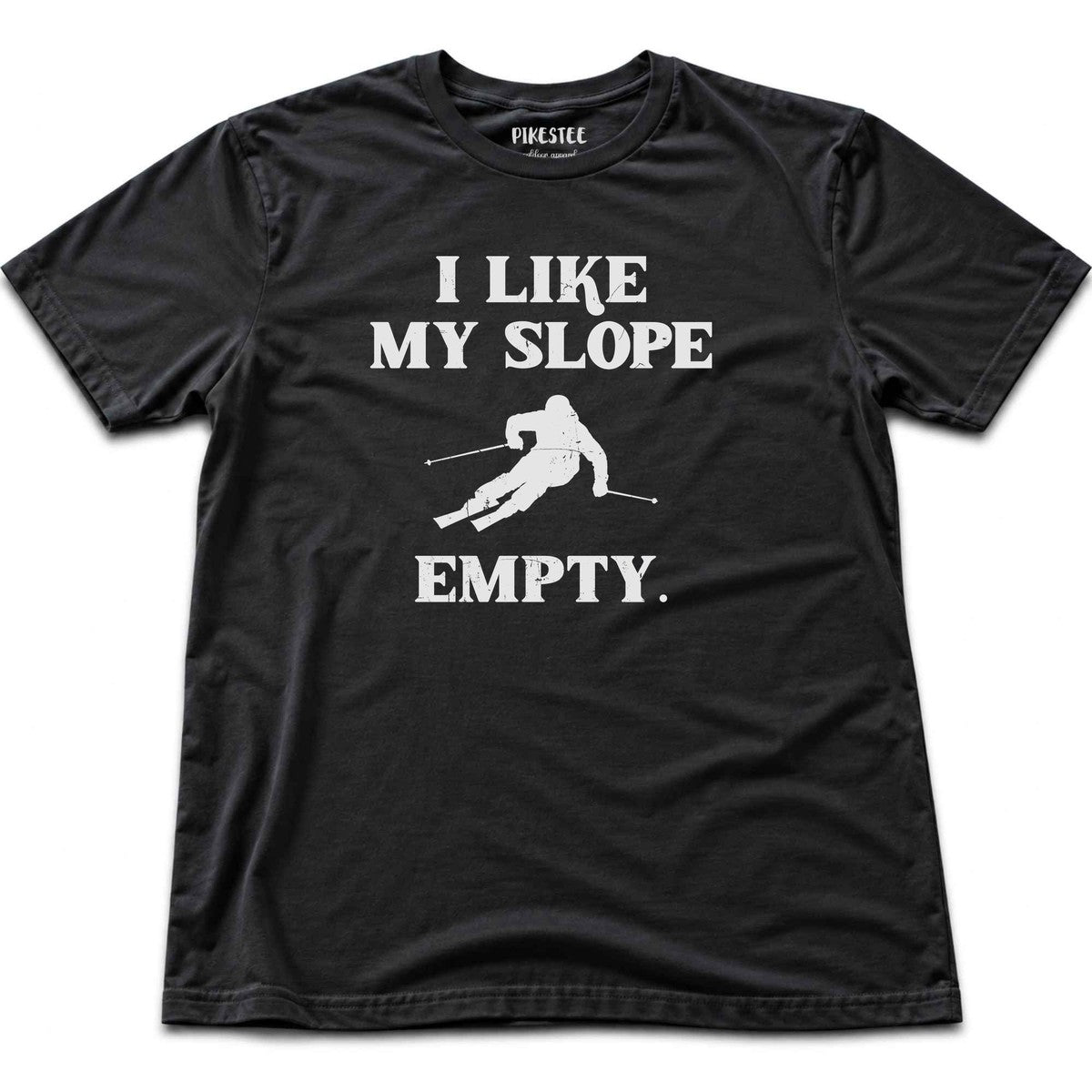 I Like Slope Empty T-shirt - Black