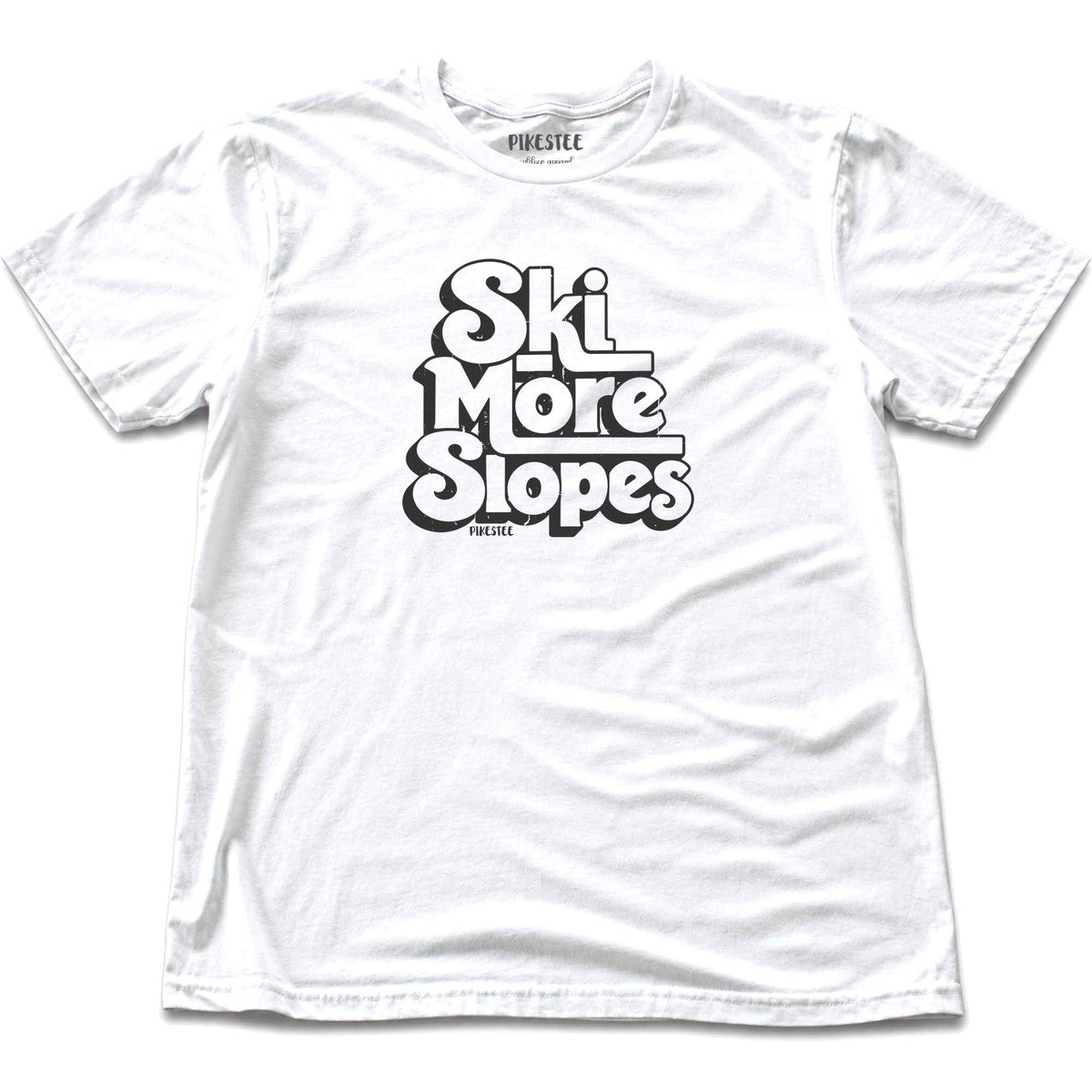 Ski More Slopes T-shirt - White