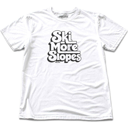 Ski More Slopes T-shirt - White