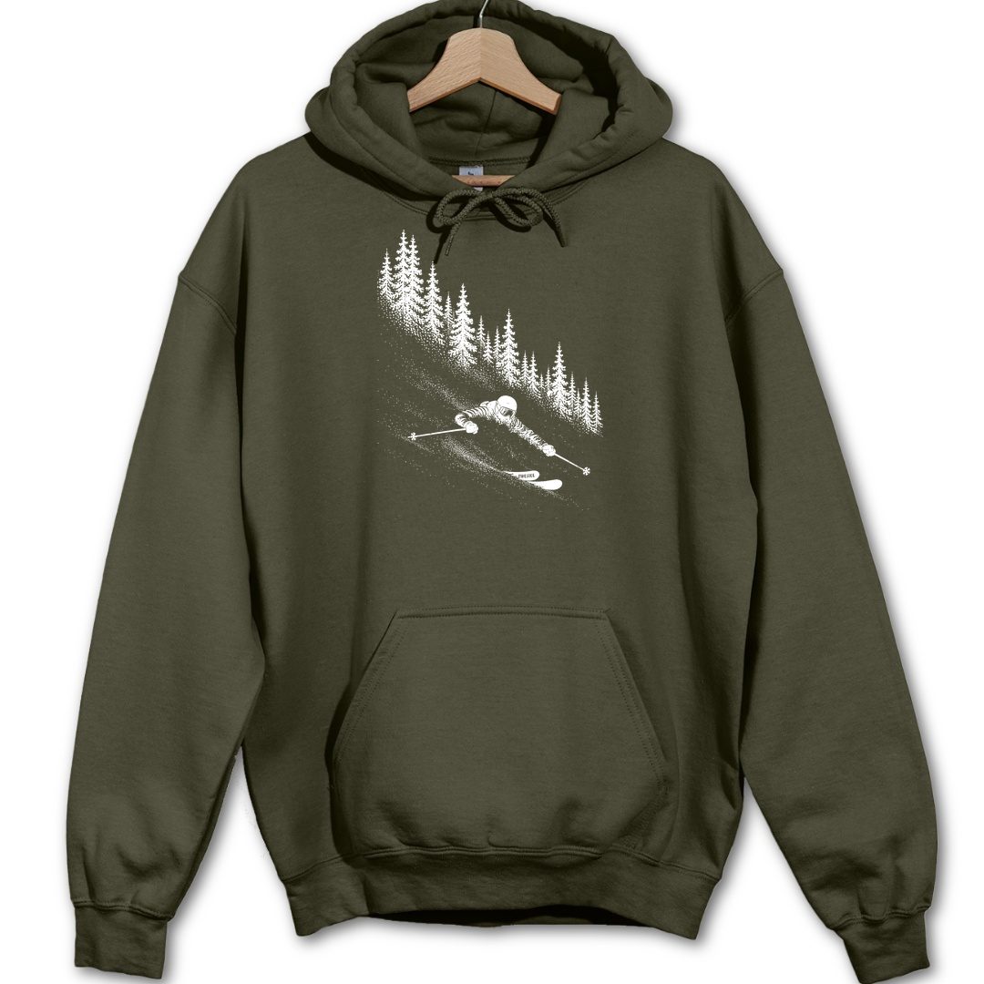 Forest Ride Flow Hoodie - Military Green