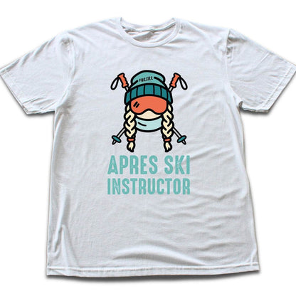 Apres Ski Instructor Woman T-shirt - White