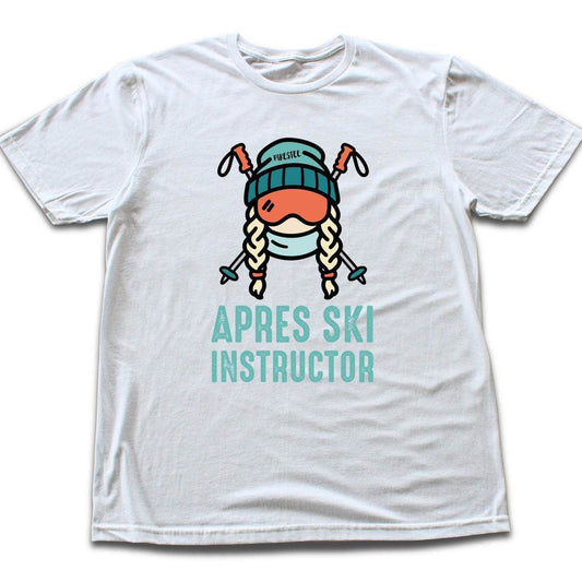 Apres Ski Instructor Woman T-shirt - White