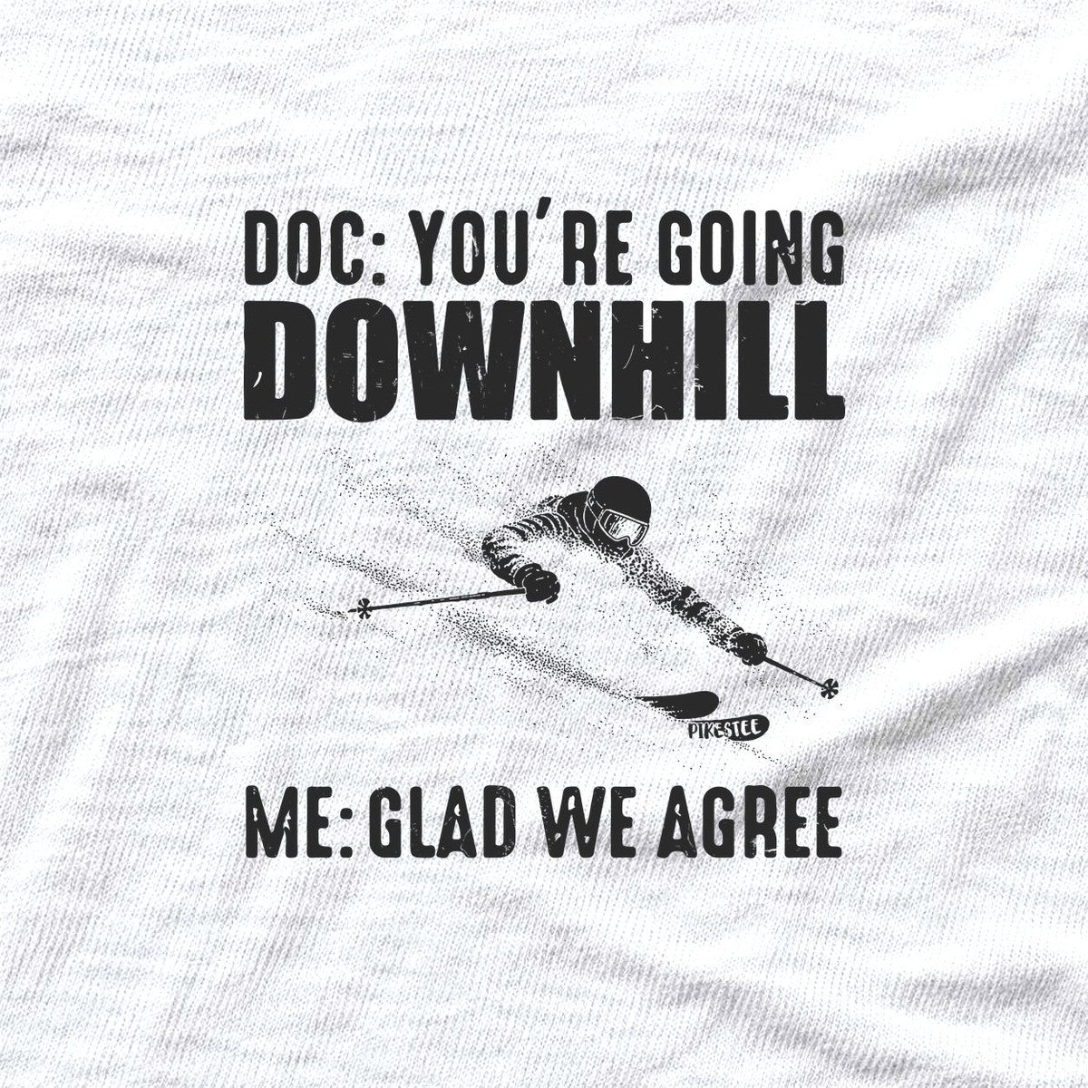 Doc Downhill T-shirt - White - hero