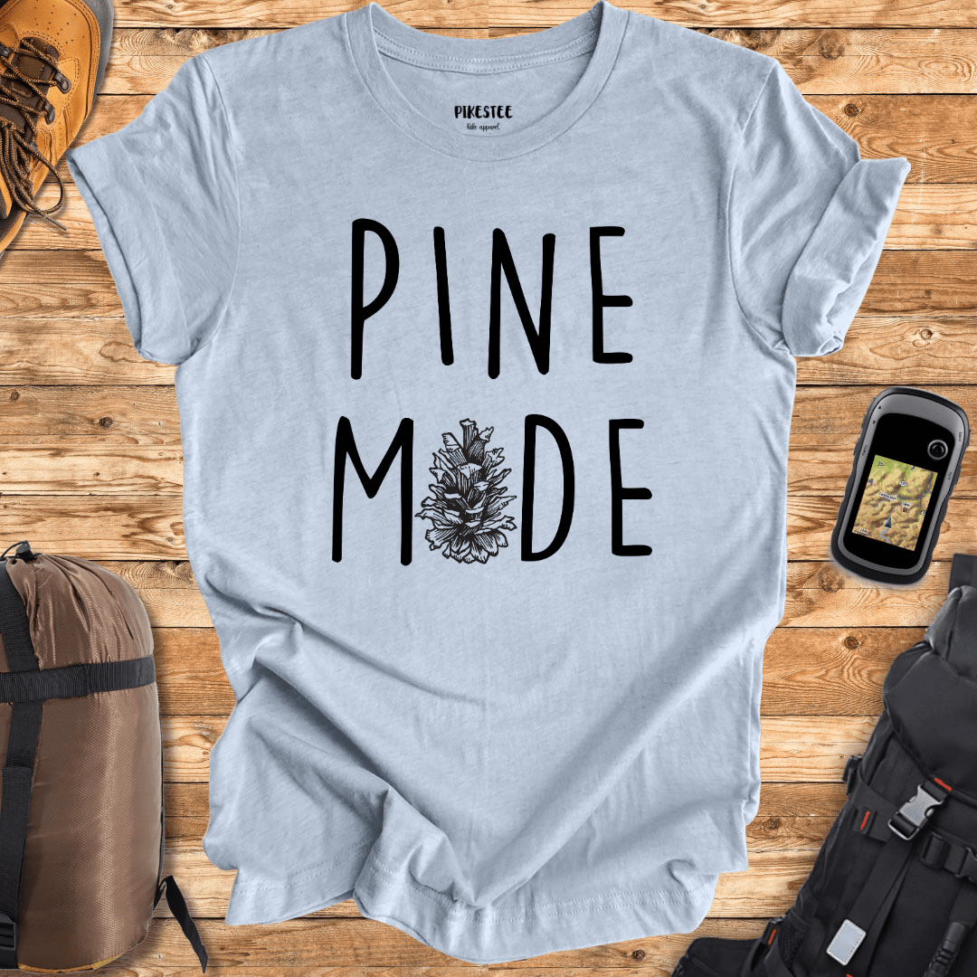 "Pine Mode" graphic T-shirt