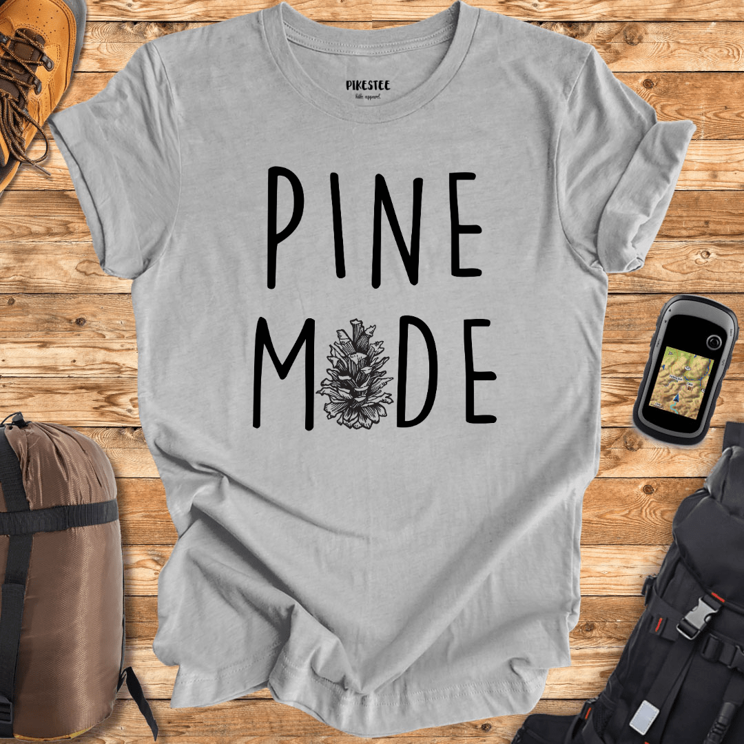 "Pine Mode" graphic T-shirt