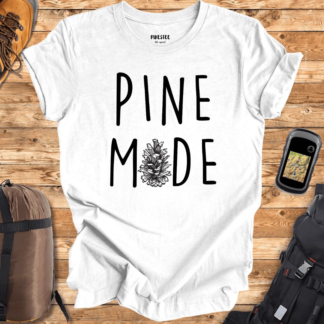 "Pine Mode" graphic T-shirt