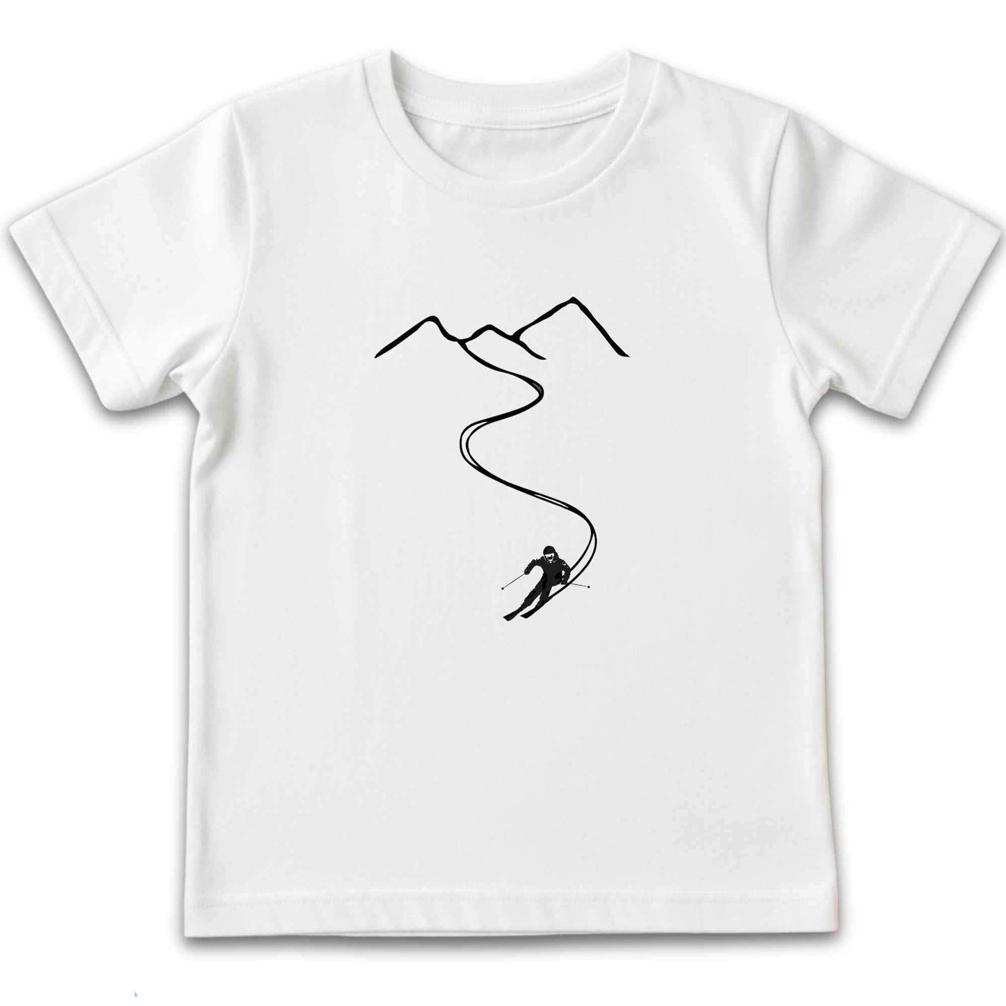 Ski Path Kids T-Shirt