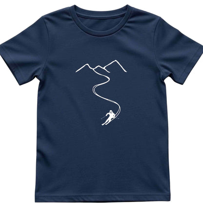 Ski Path Kids T-Shirt