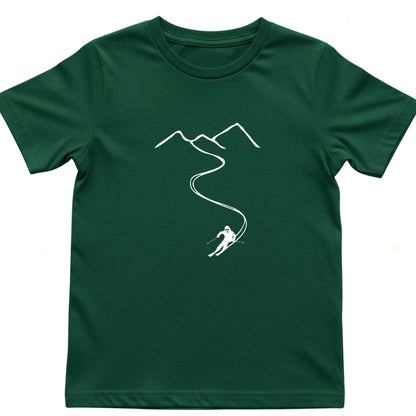 Ski Path Kids T-Shirt