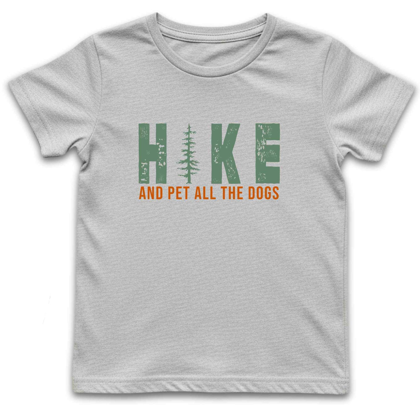 Hike And Pet All The Dogs Kids T-Shirt