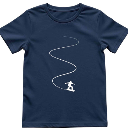 Snowboard Slalom Kids T-Shirt