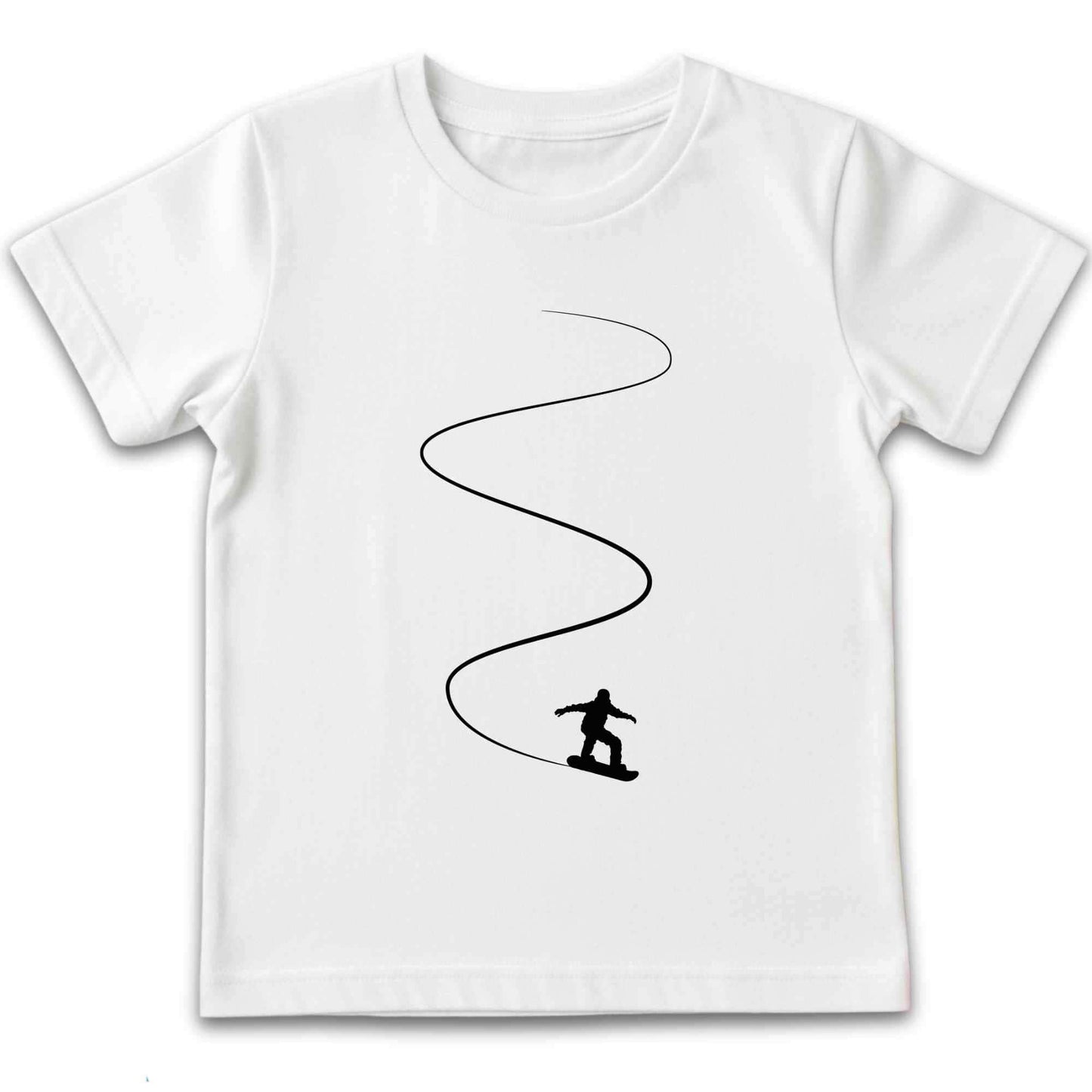 Snowboard Slalom Kids T-Shirt