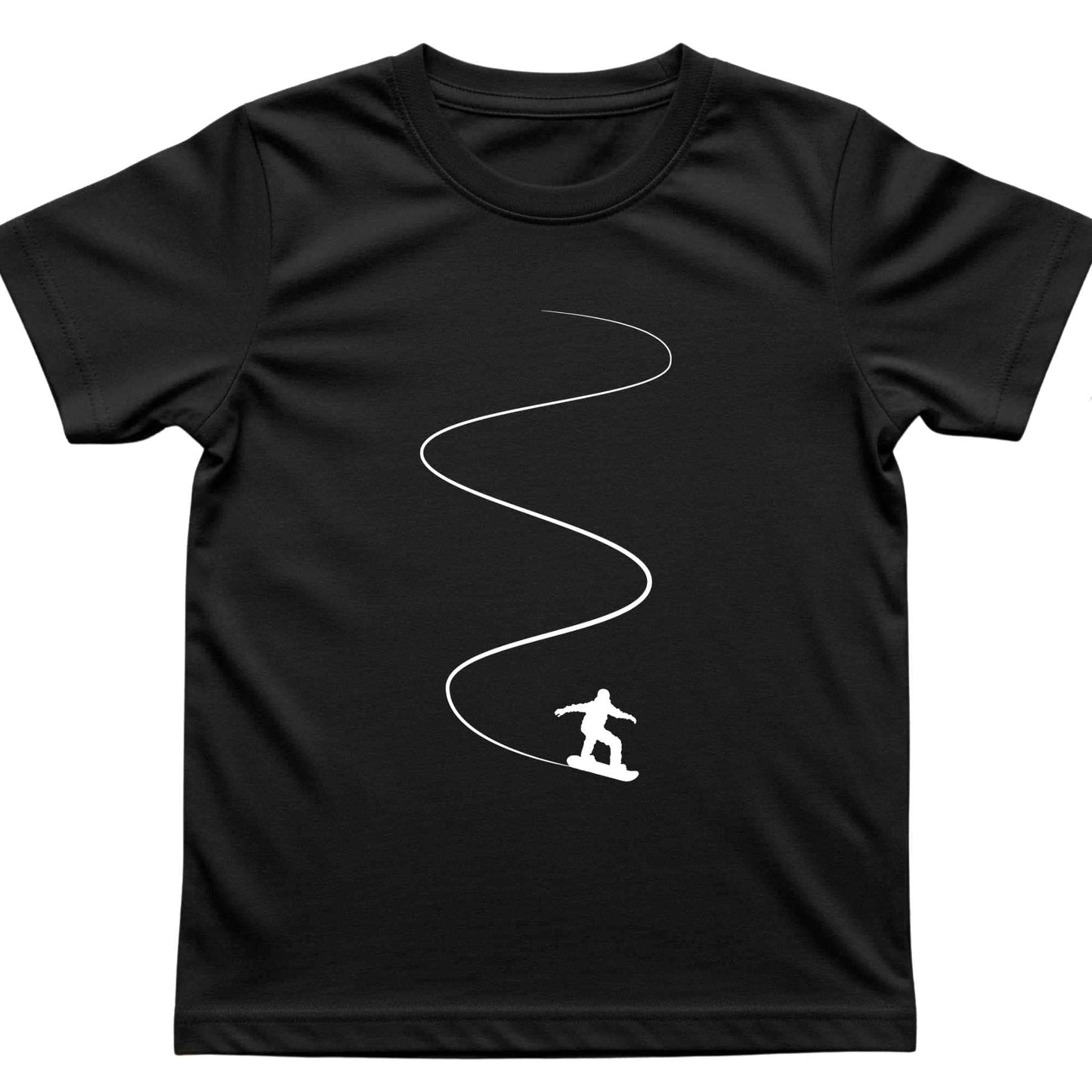 Snowboard Slalom Kids T-Shirt