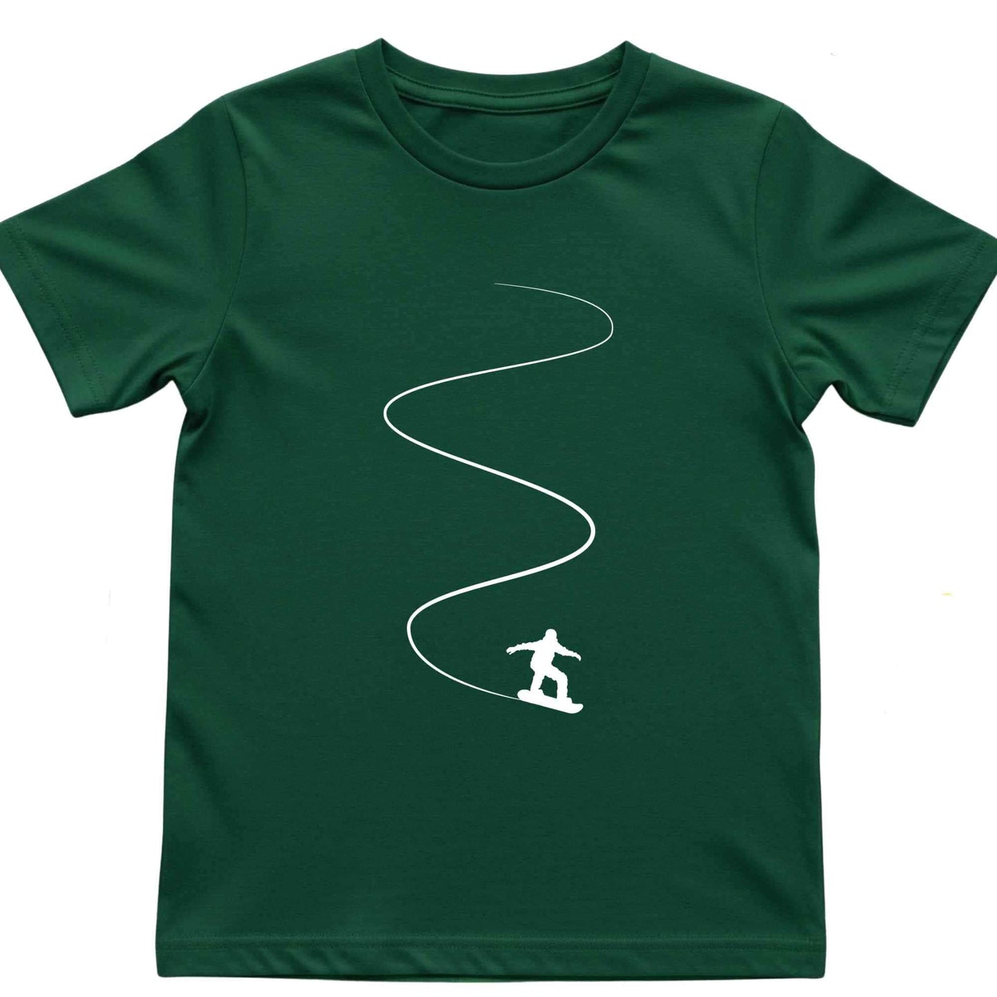 Snowboard Slalom Kids T-Shirt