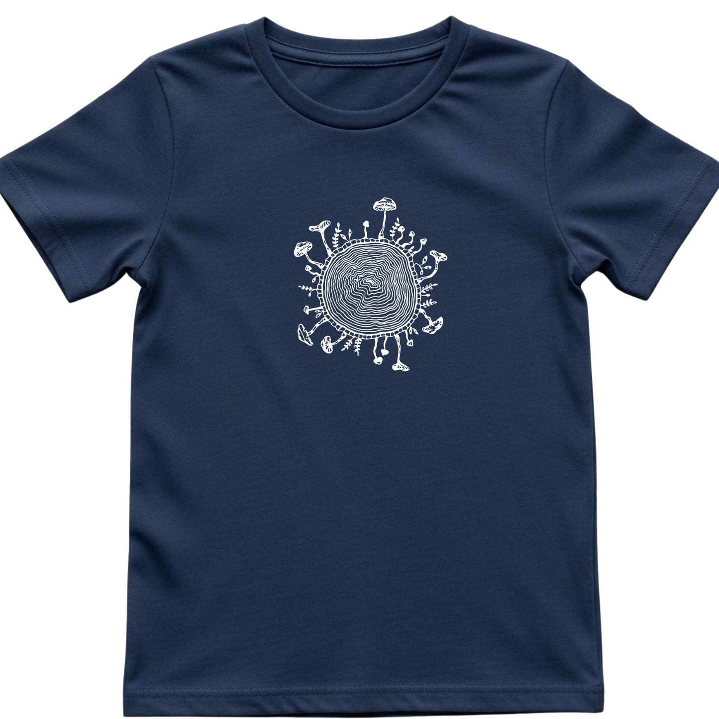 Trunk and Mushrooms Kids T-Shirt