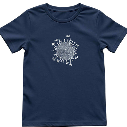 Trunk and Mushrooms Kids T-Shirt