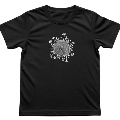 Trunk and Mushrooms Kids T-Shirt