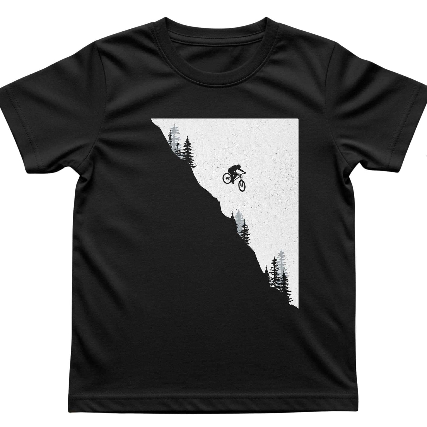 Mountain Bike Jump Kids T-Shirt