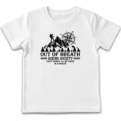 Out of Breath Society Kids T-Shirt