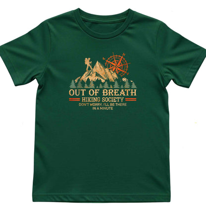 Out of Breath Society Kids T-Shirt