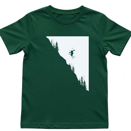 Ski Jump Kids T-Shirt