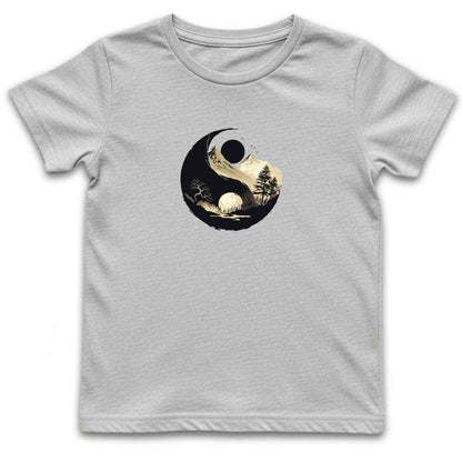 Nature Yin and Yang Kids T-Shirt