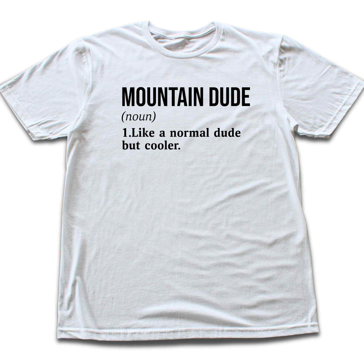 Mountain Dude Definition T-shirt