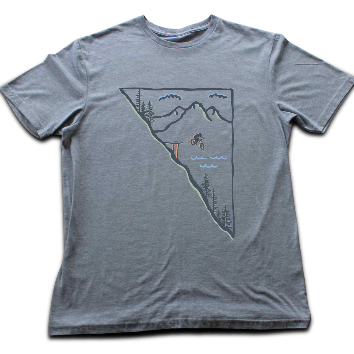 Mountain Bike Jump Style T-shirt