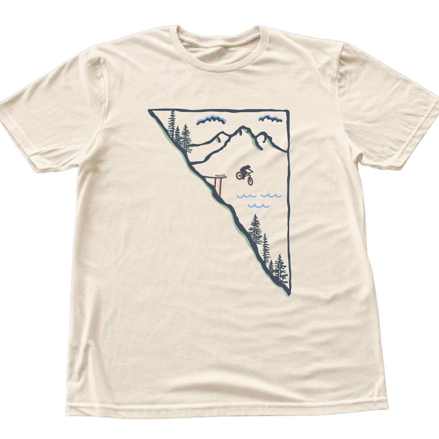 Mountain Bike Jump Style T-shirt