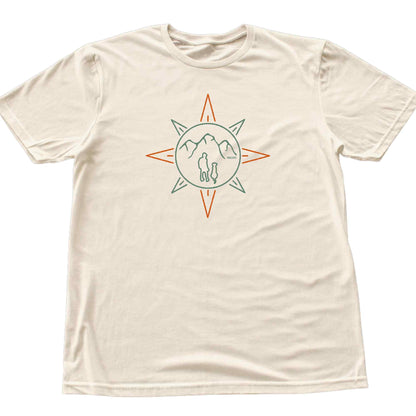 Man and Dog Compass T-shirt