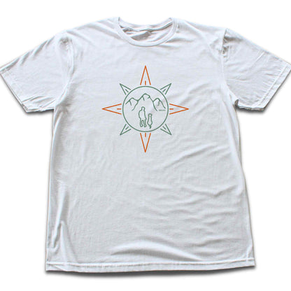 Man and Dog Compass T-shirt