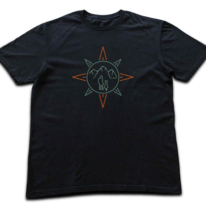 Man and Dog Compass T-shirt