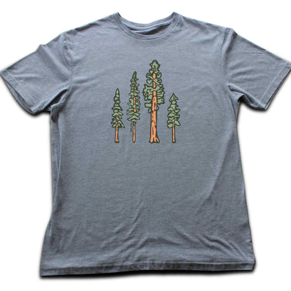 Line Of Tree Art T-shirt