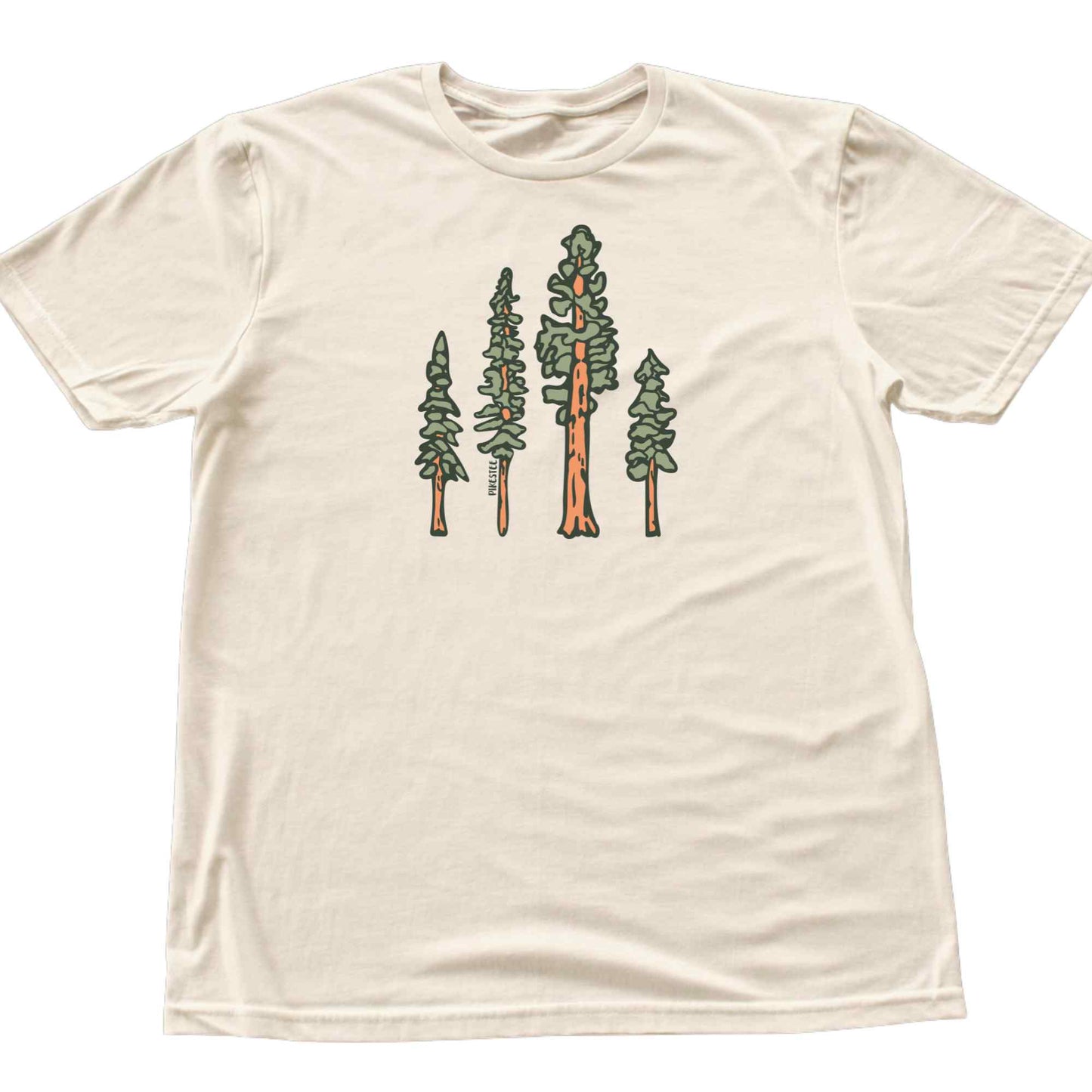 Line Of Tree Art T-shirt