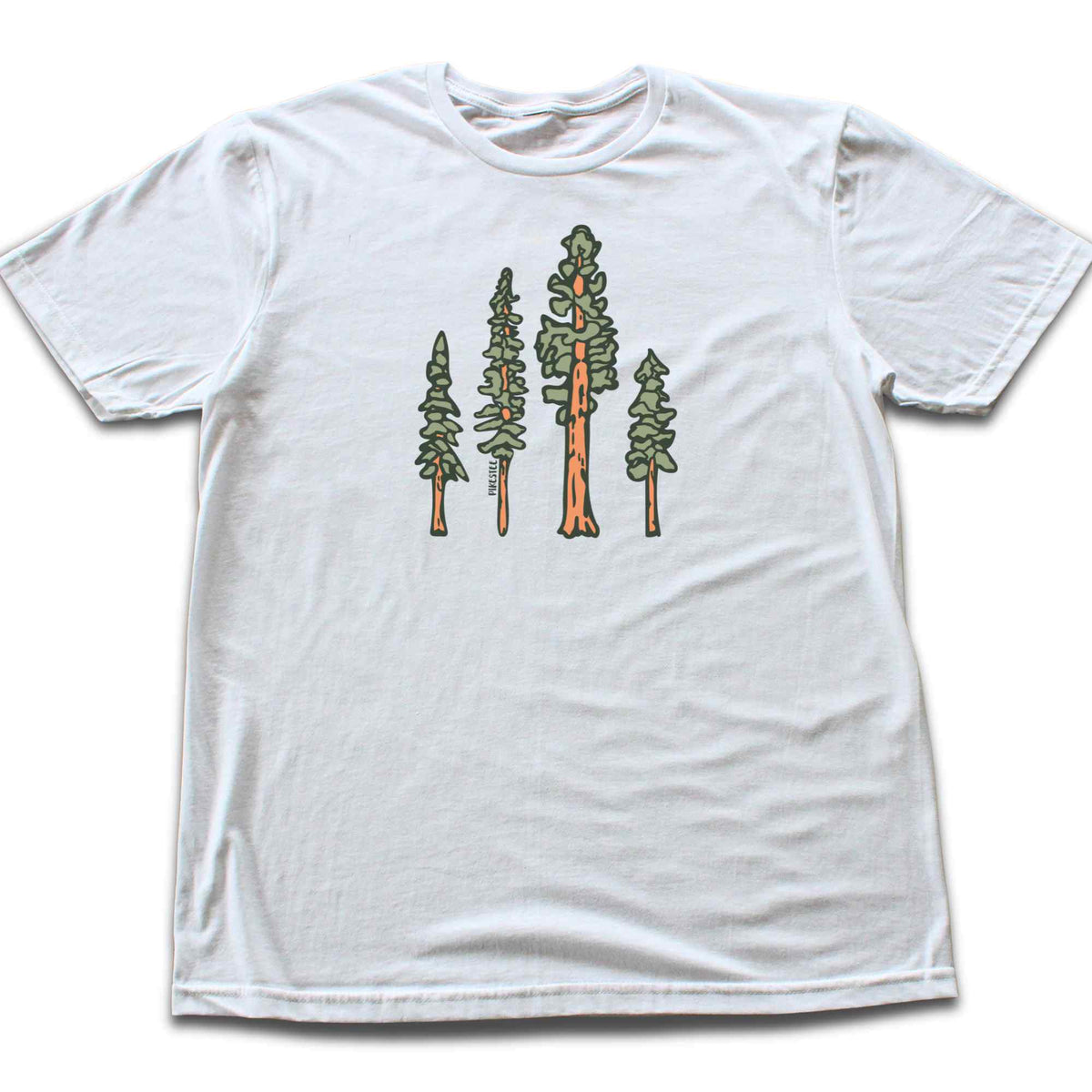 Line Of Tree Art T-shirt