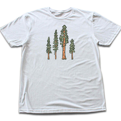 Line Of Tree Art T-shirt