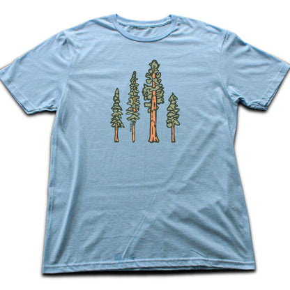 Line Of Tree Art T-shirt