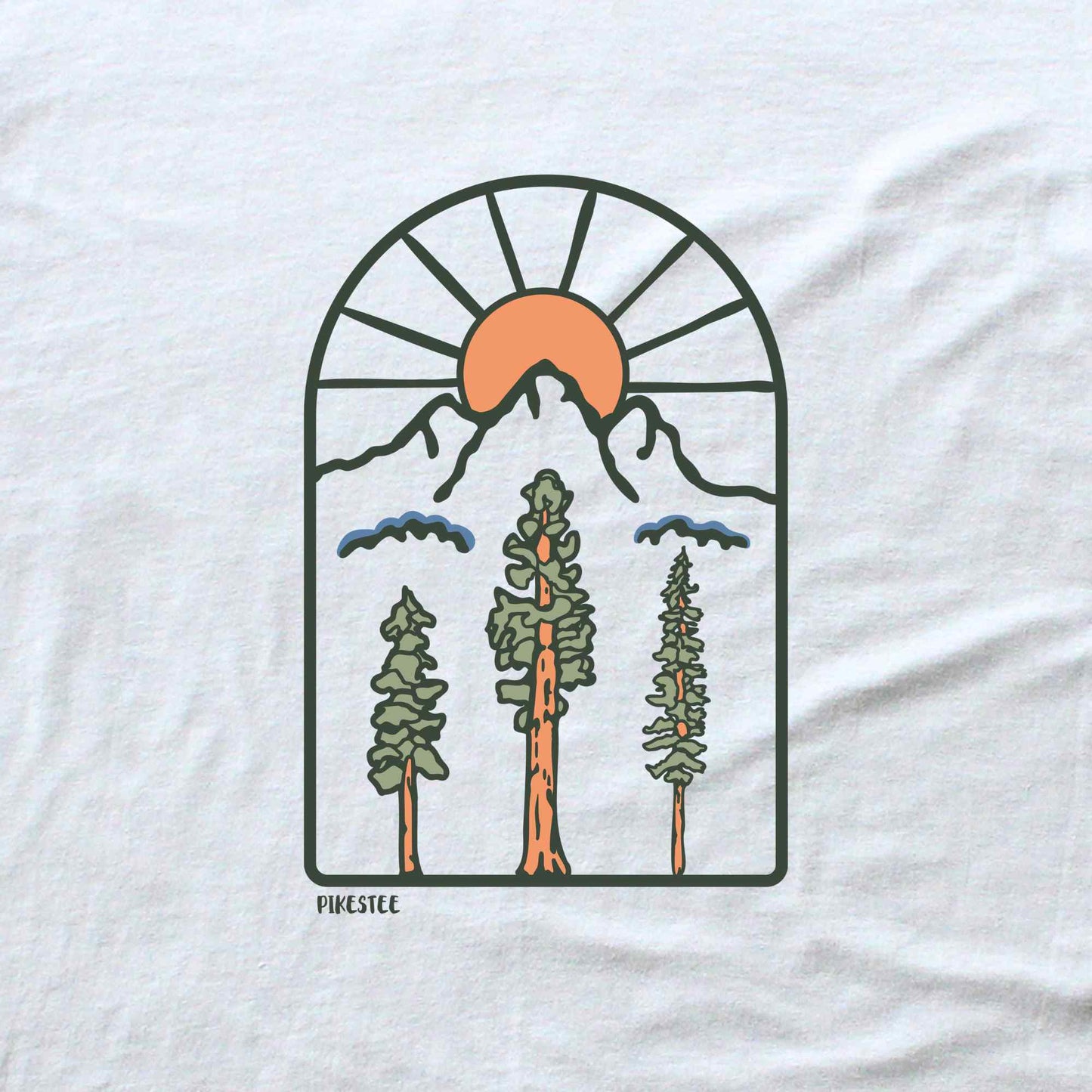 Mountain And Sequoia T-shirt
