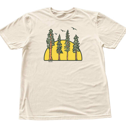Sunset Forest Landscape T-shirt